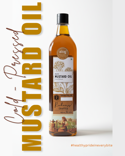 Cold-Pressed Mustard Oil - 1Ltr