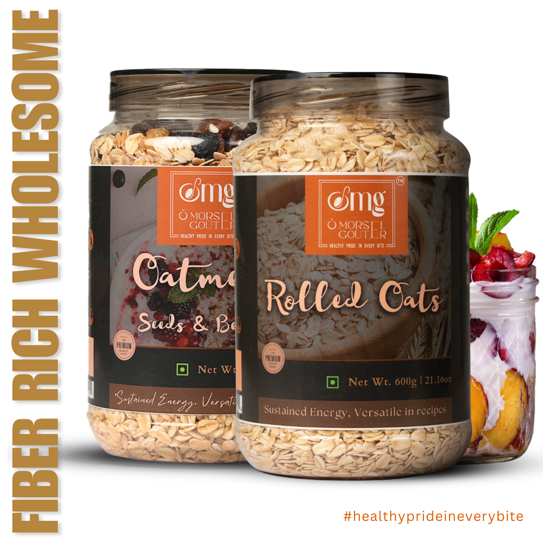 Rolled Oats (600g)+ OatMeal (600g)