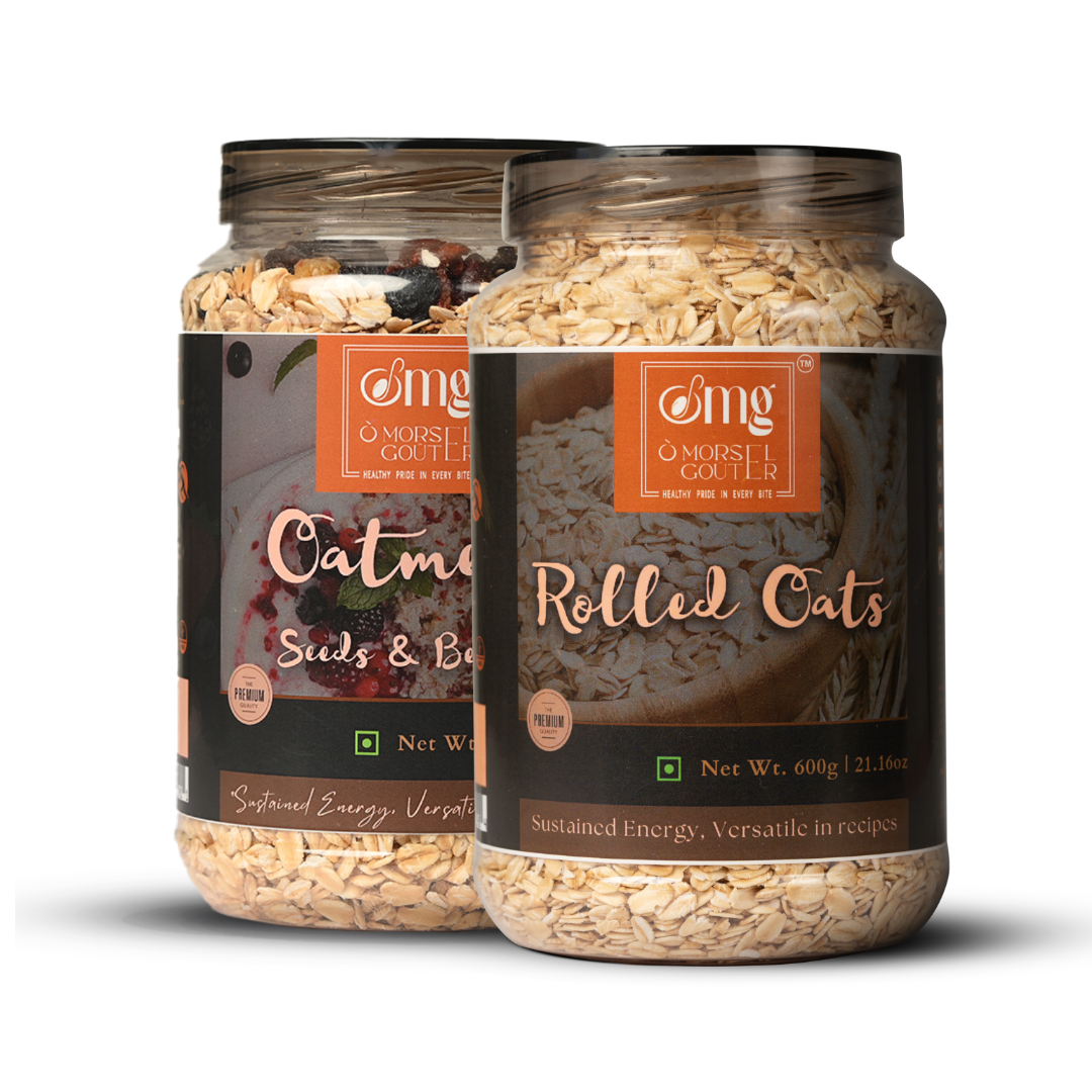 Rolled Oats (600g)+ OatMeal (600g)