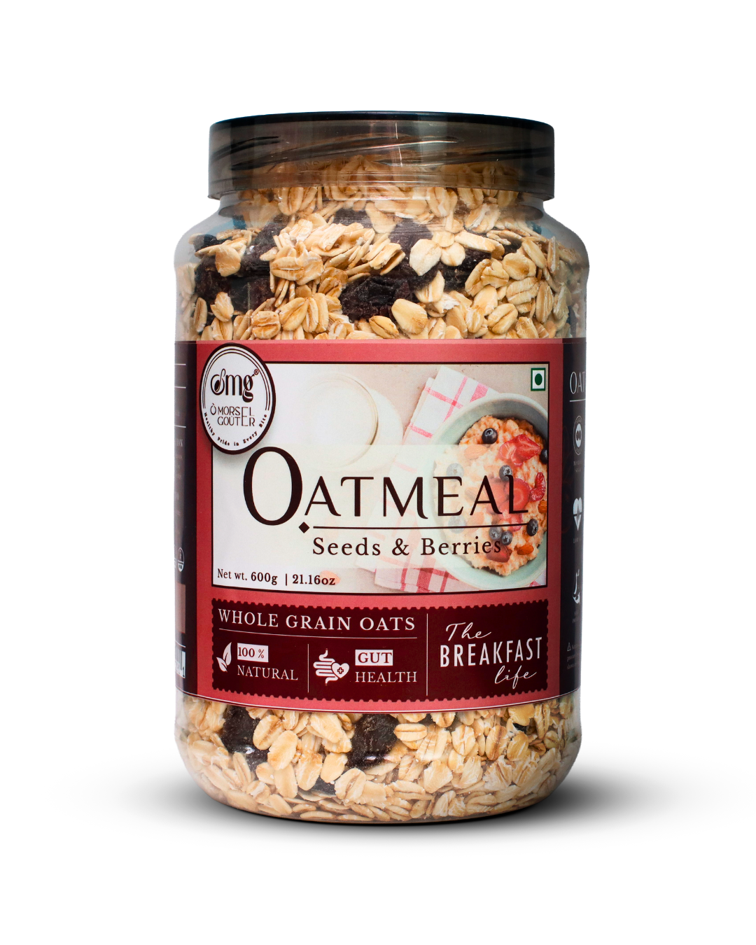 Oatmeal With Seeds & Berries - 600g