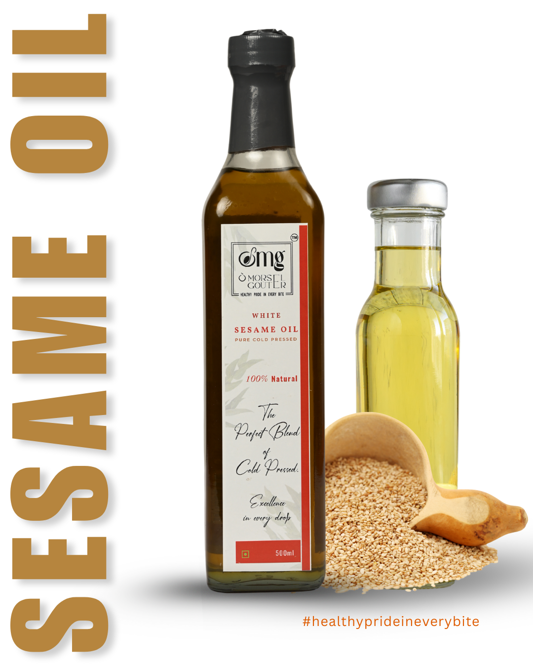 White Sesame Oil-500ml
