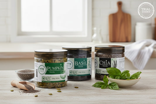 Chia + Basil + Pumpkin