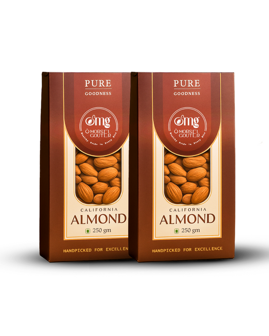 Almond (250g)+ Almond (250g)