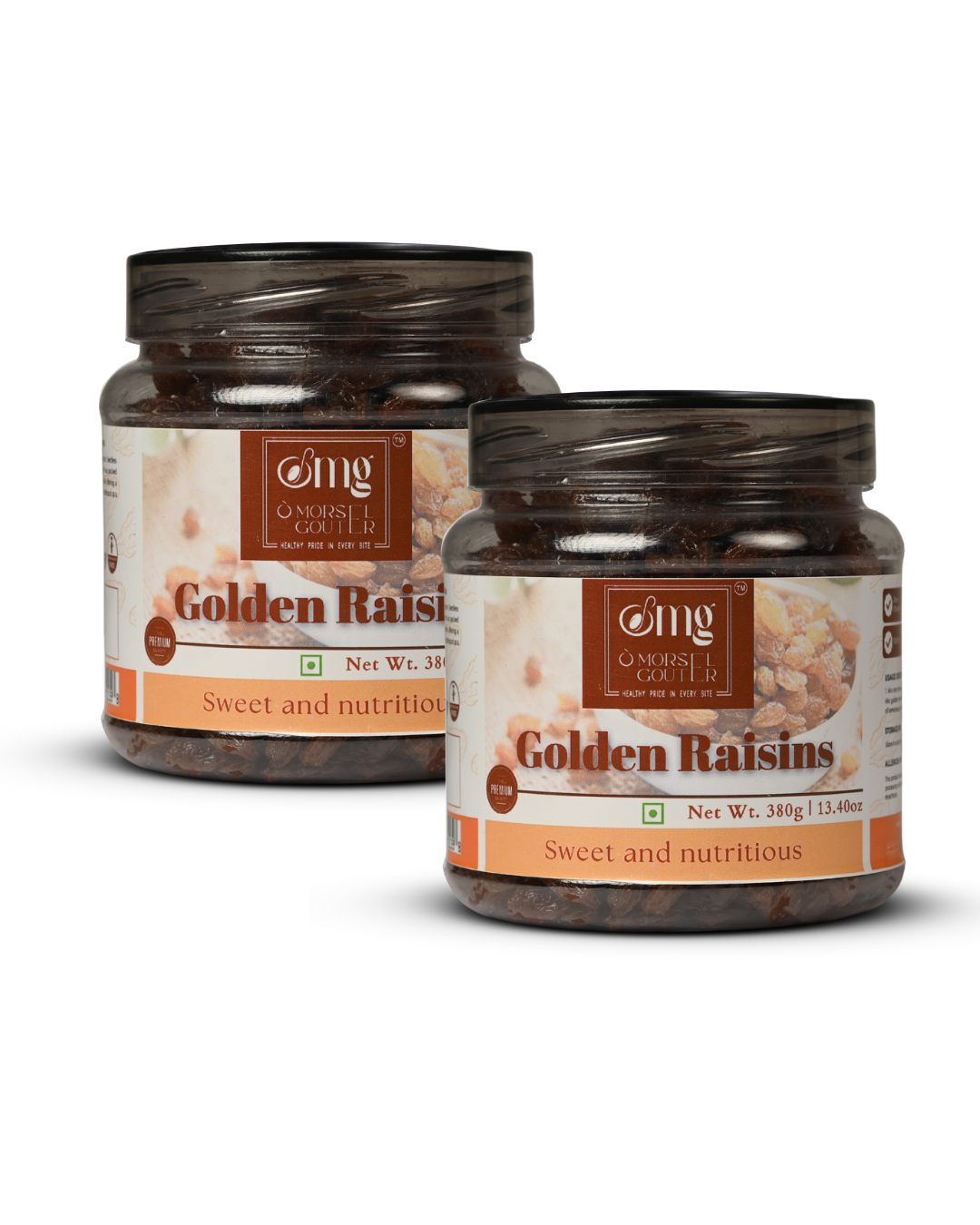 Golden Raisins Pack of 2
