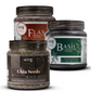 Basil (380g) + Flax (380g) + Chia (380g)