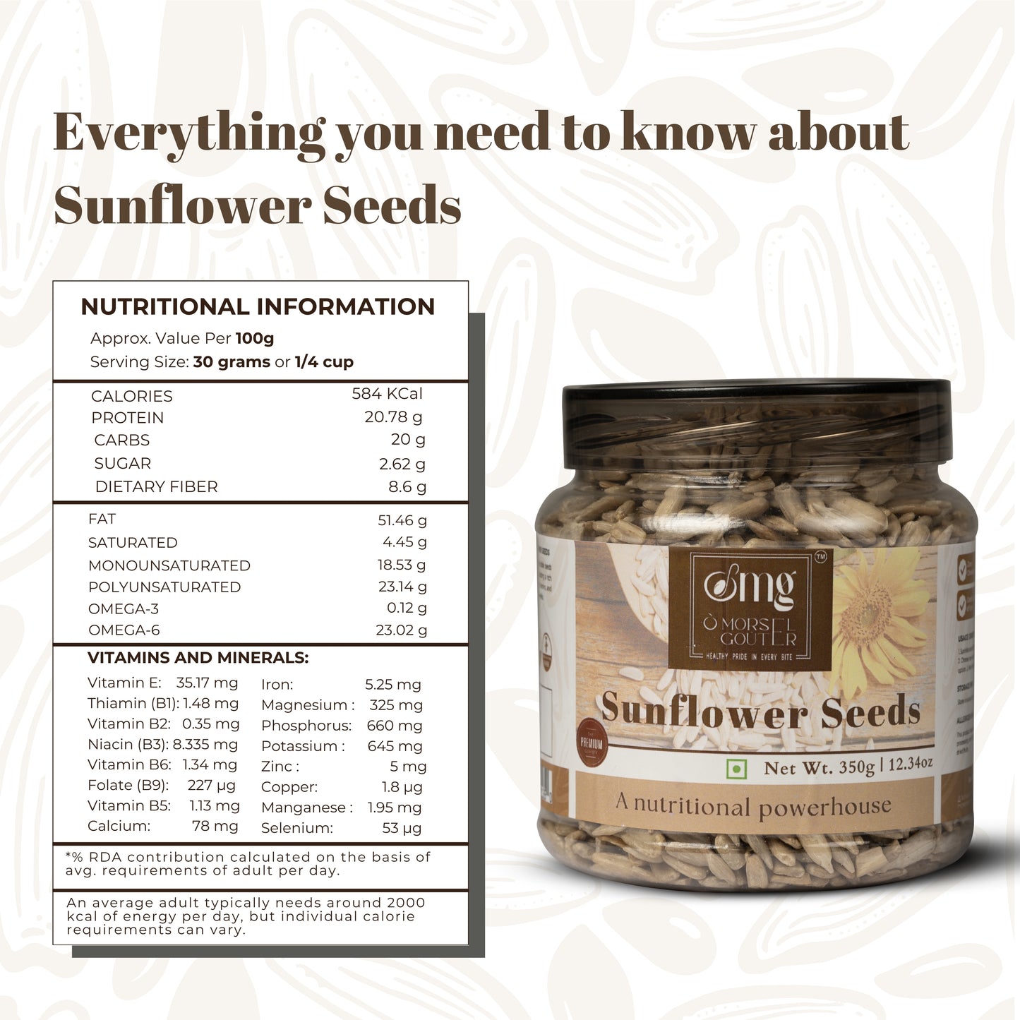 Sunflower Seeds-350g