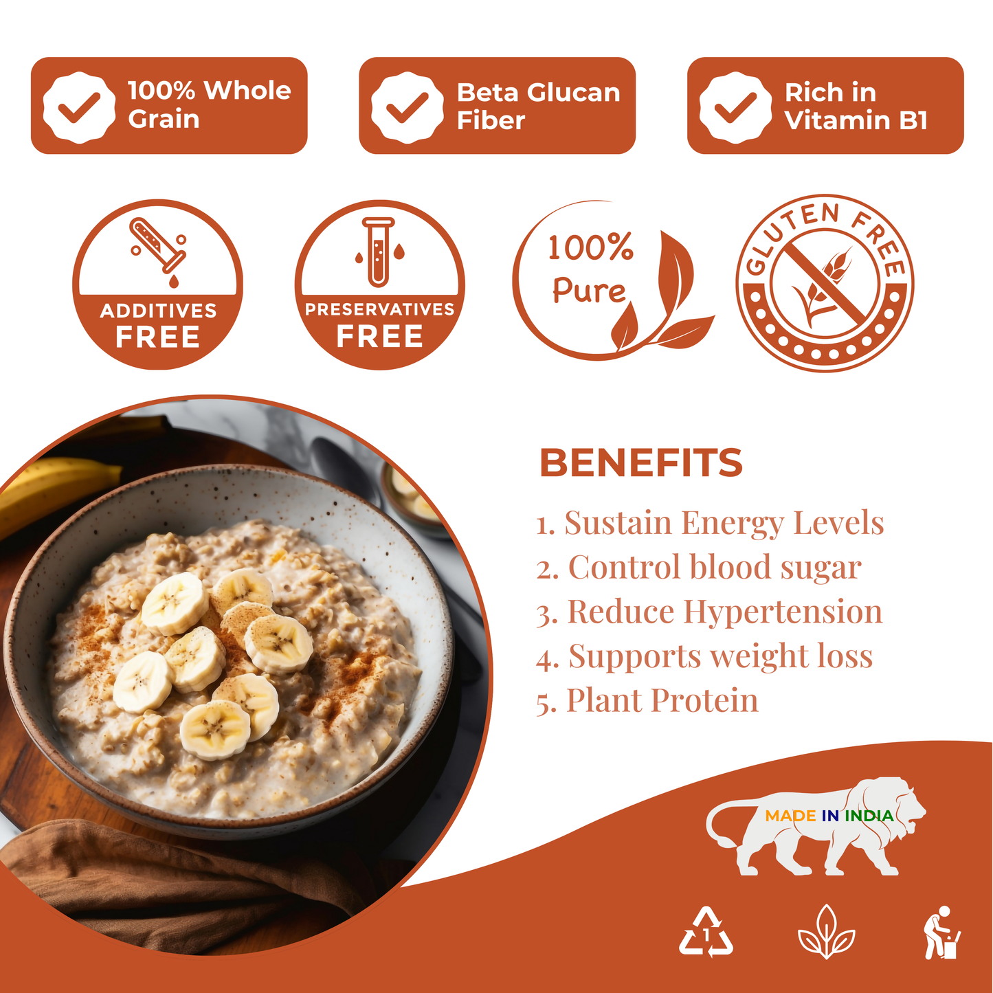 Rolled Oats-600gm