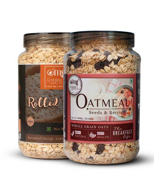 Rolled Oats (600g)+ OatMeal (600g)