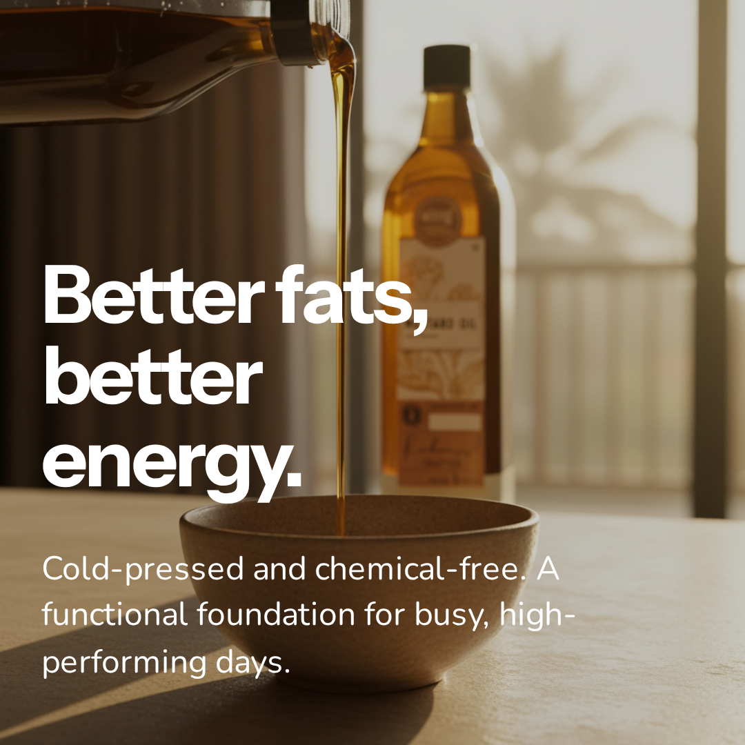 Cold-Pressed Mustard Oil - 1Ltr
