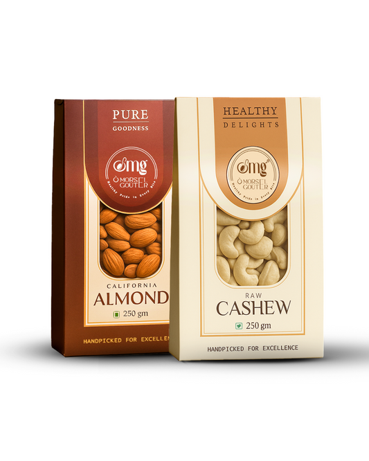 Almond (250g)+ Cashew (250g)