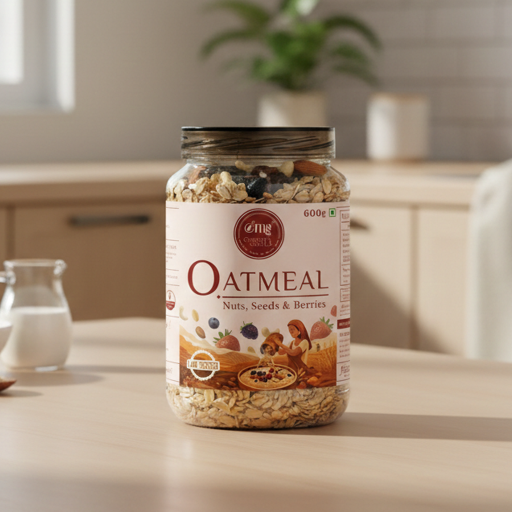 Oatmeal With Nuts, Seeds & Berries - 600g